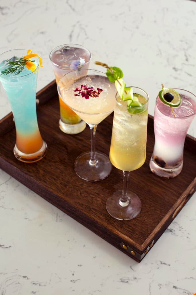 Taste of Beauty cocktails